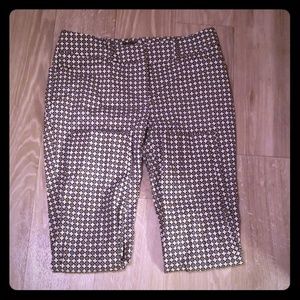 The Limited cropped pants